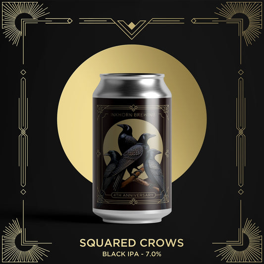 Inkhorn Squared Crows Can 350ml　インクホーン スクエアド クロウズ