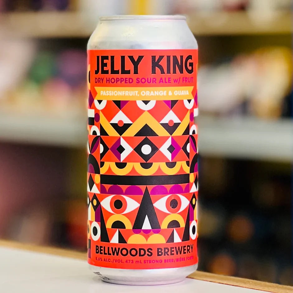 Bellwoods Jelly King Passionfruit Orange Guava Can 473ml　ベルウッズ ジェリーキング パッションフルーツ オレンジ グァバ