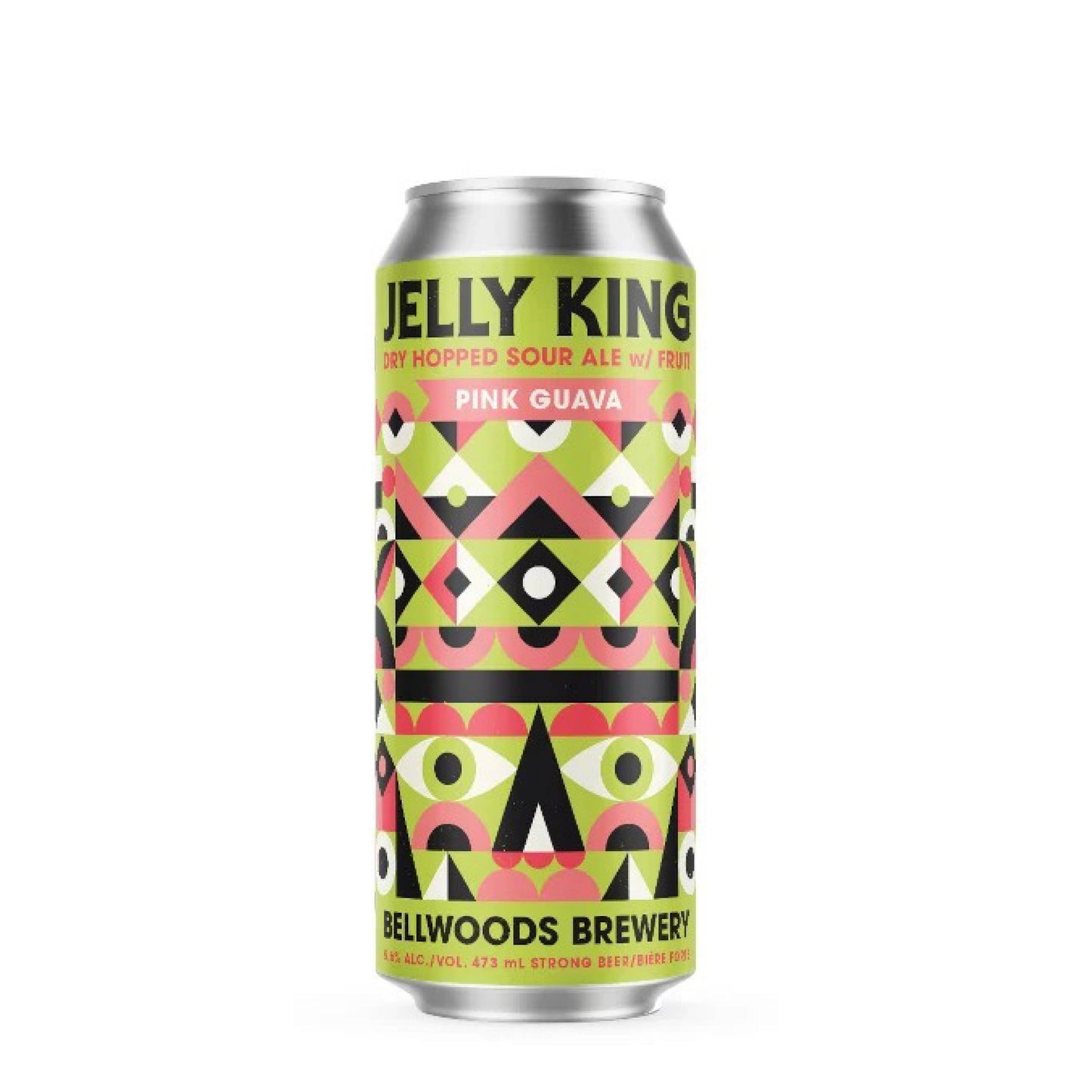 Bellwoods Jelly King Pink Guava Can 473ml　ベルウッズ ジェリー キング ピンク グアバ