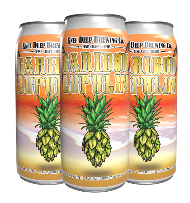 Knee Deep Caribou Luplin Can 473ml　ニー ディープ カリブー ルプリン