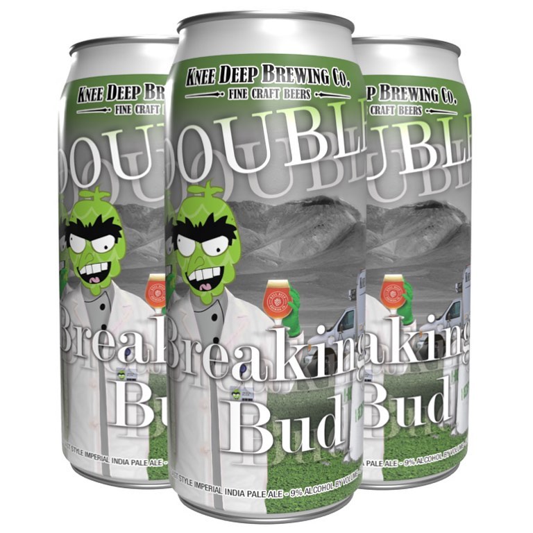 Knee Deep Double Breaking Bud Can 473ml　ニー ディープ ダブル ブレイキング バド