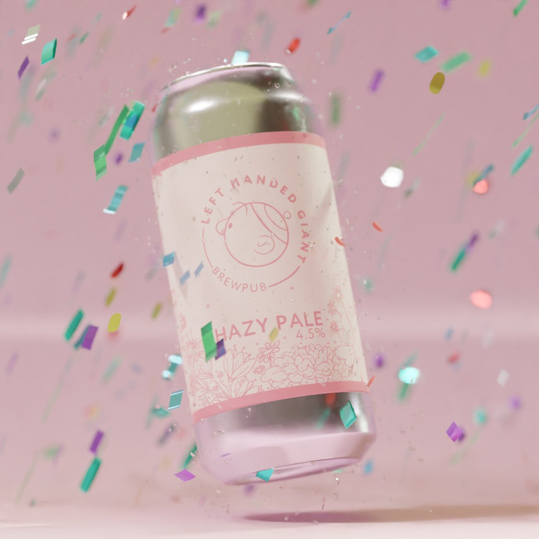 Left Handed Giant Hazy Pale Can 440ml　レフト ハンデッド ジャイアント ヘイジーペール