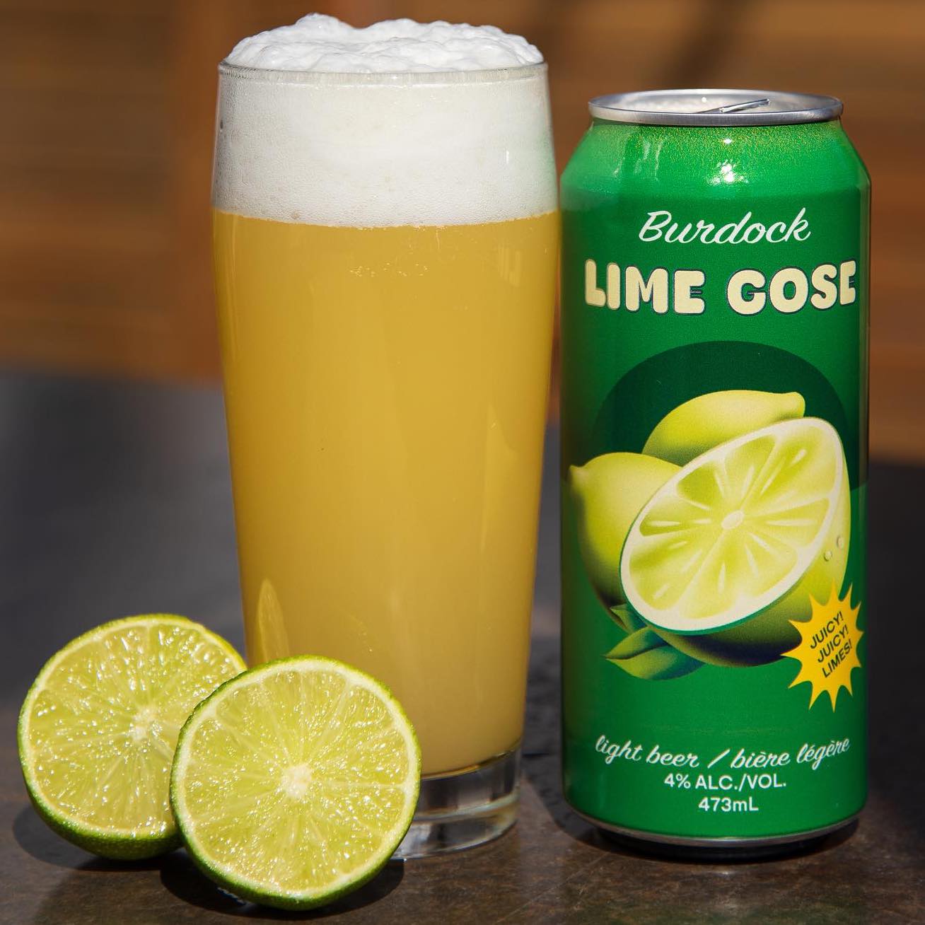 Burdock Lime Gose Can 473ml　バーダック ライム ゴーゼ