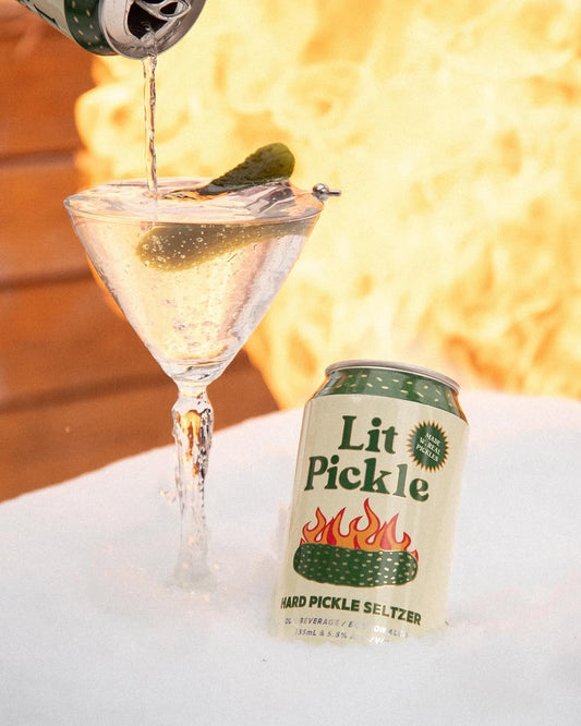 Burdock Lit Pickle Can 355ml　バーダック リット ピックル
