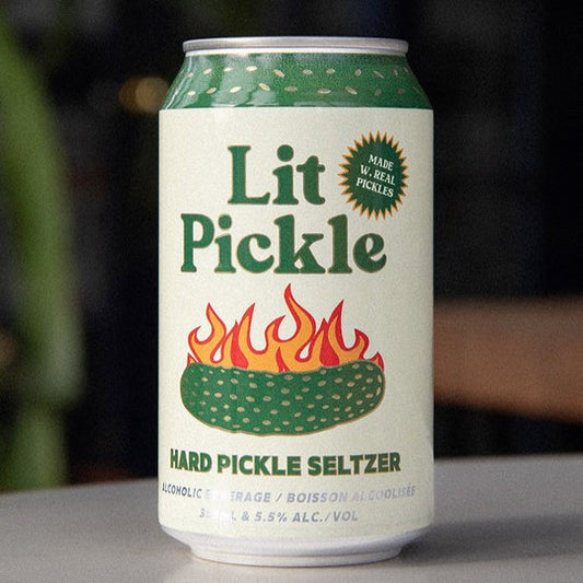 Burdock Lit Pickle Can 355ml　バーダック リット ピックル