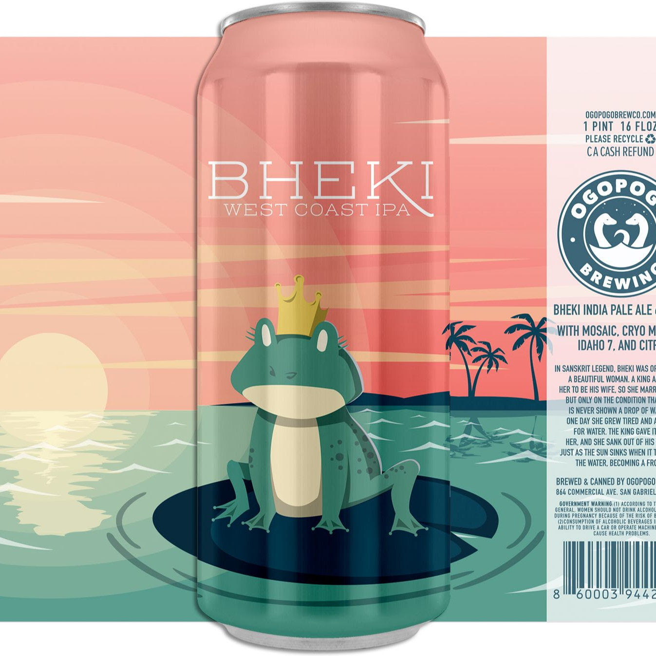 Ogopogo Bheki Can 473ml　オゴポゴ ヘキ