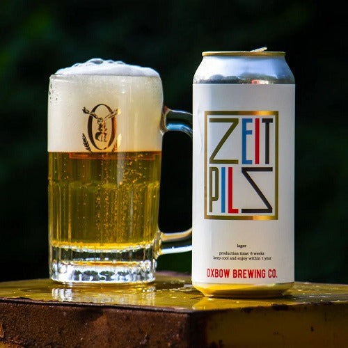 Oxbow Zeit Pils Can 473ml　オックスボウ ツァイトピルス
