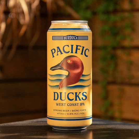 Burdock Pacific Ducks Can 473ml　バーダック パシフィック ダックス