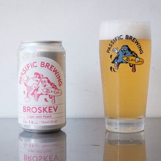 Passific Broskev Can 350ml　パシフィック ブロスケフ　※お一人様２本まで、その他の商品と合わせて合計で４本以上のご購入をお願い致します