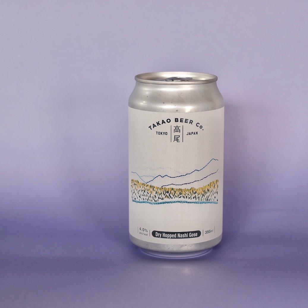 高尾ビール Dry Hopped Nashi Gose Can 350ml　タカオビール ドライ ホップド ナシ ゴーゼ