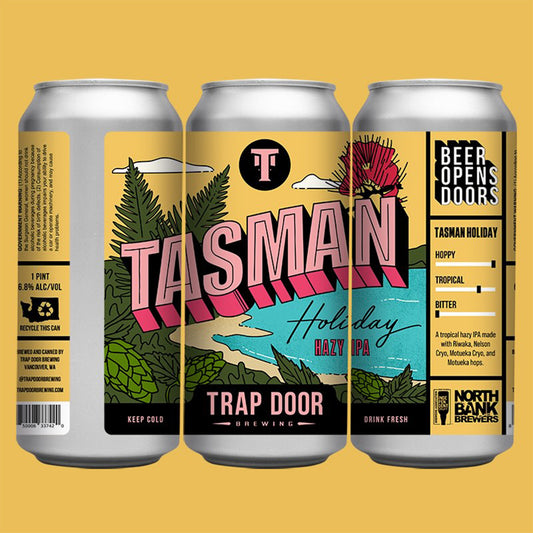 Trap Door Tasman Holiday Can 473ml　トラップ ドア タスマン ホリデー
