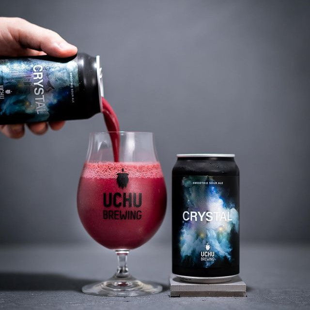 うちゅうブルーイング CRYSTAL Can 350ml　うちゅう クリスタル　※お一人様１本まで、その他の商品と合わせて合計で4本以上のご購入をお願い致します