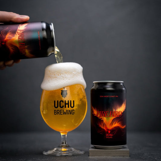 うちゅうブルーイング Fire Bird Can 350ml　うちゅう ファイヤーバード