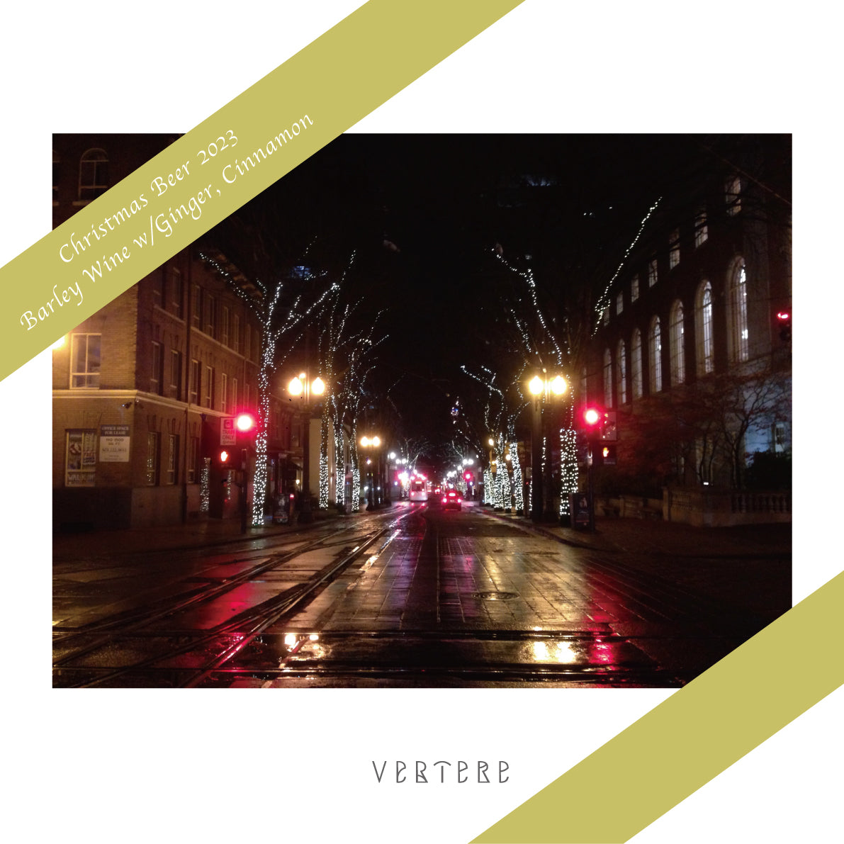 Vertere Christmas Beer 2023 Barley Wine w/Ginger & Cinnamon Can 500ml　バテレ クリスマス ビア 2023 バーレイ ワイン ウィズ ジンジャー アンド シナモン　※お一人様1本まで、その他の商品と合わせて合計で4本以上のご購入をお願い致します