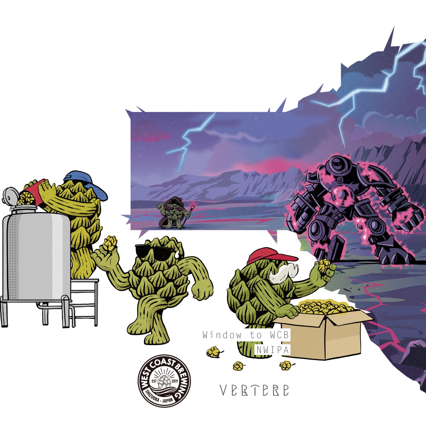 【最短12/17(火)発送予定】Vertere Windows to WCB 2024 Can 500ml　バテレ ウィンドウズ トゥ ダブリュシービー 2024　※お一人様2本まで、合計4本以上のご購入をお願い致します。