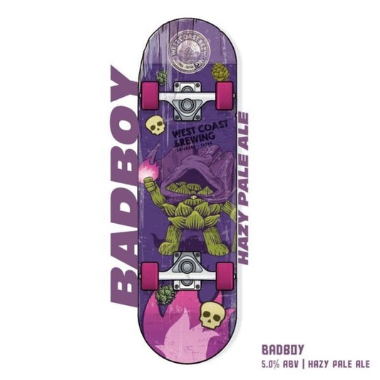 West Coast Badboy Can 500ml　ウェスト コースト バッドボーイ