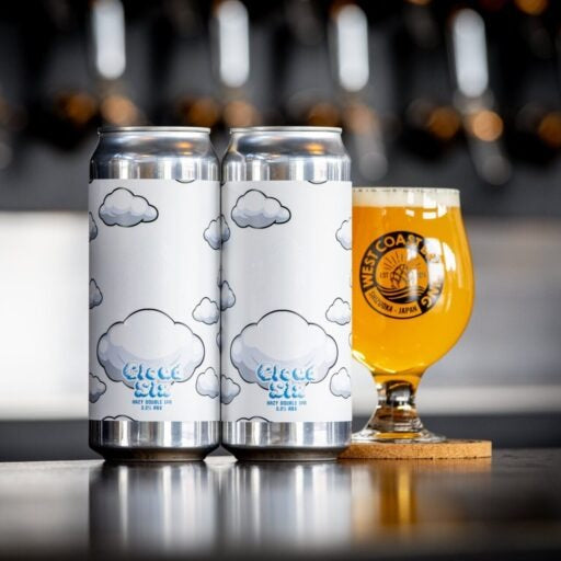 West Coast Cloud Six Can 500ml　ウェスト コースト クラウドシックス
