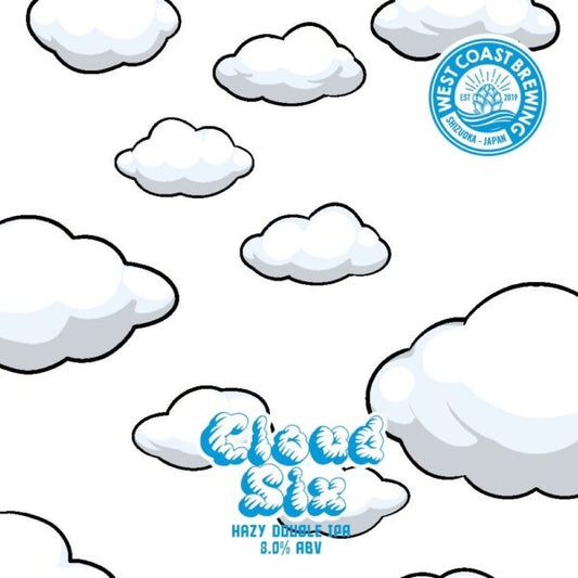 West Coast Cloud Six Can 500ml　ウェスト コースト クラウドシックス