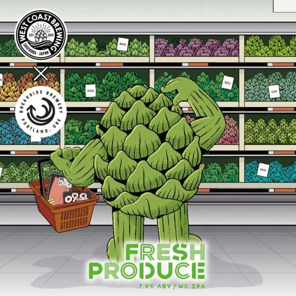 West Coast Fresh Produce Can 500ml　ウェスト コースト フレッシュ プロデュース