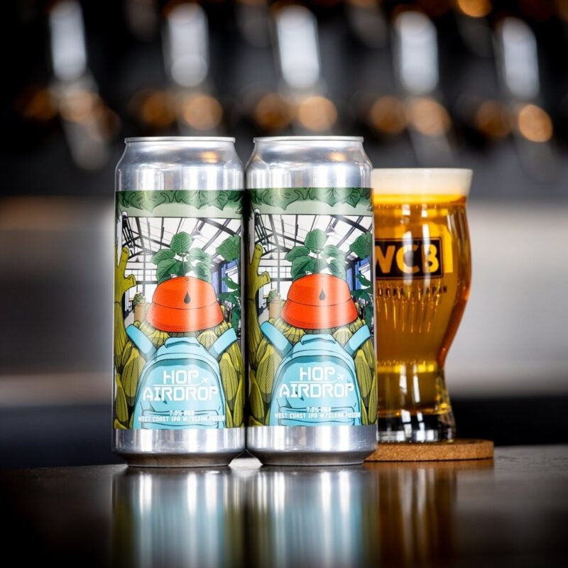 West Coast Hop Airdrop Can 500ml　ウェスト コースト ホップ エアドロップ