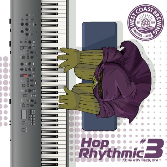 West Coast Hop-Rhythmic #3 Can 500ml　ウェスト コースト ホップリズム