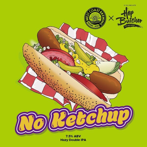 West Coast No Ketchup Can 500ml　ウェスト コースト ノーケチャップ