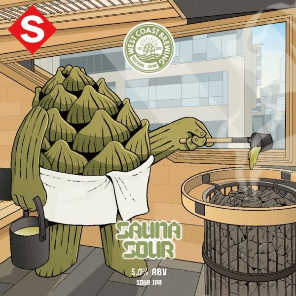 West Coast Sauna Sour Can 500ml　ウェスト コースト サウナ サワー