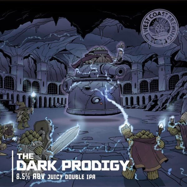 West Coast The Dark Prodigy Can 500ml　ウェスト コースト ザダーク プロティジー