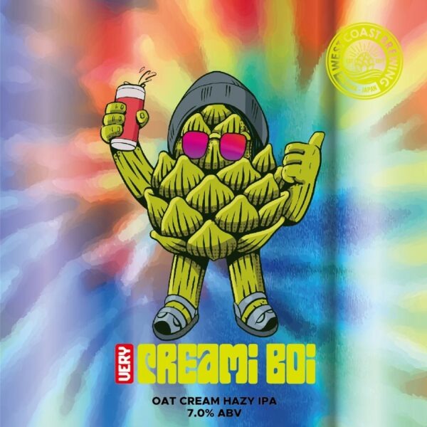 West Coast Very Criami Boi Can 500ml　ウェスト コースト ベリー クリーミー ボーイ