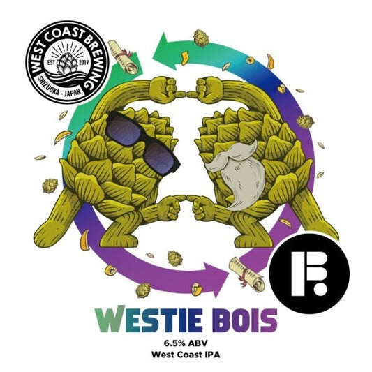 West Coast Westie Bois Can 500ml　ウェスト コースト ウェスティ ボーイズ