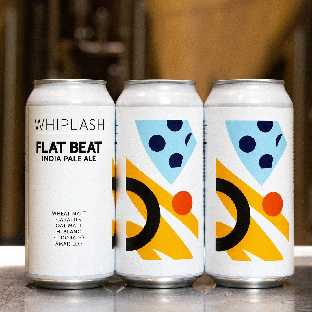 Whiplash Flat Beat Can 440ml　ウィプラッシュ フラットビート
