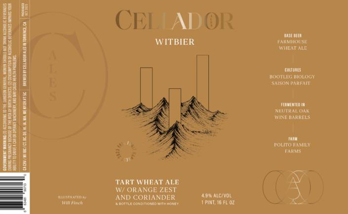 Cellador Witbier Can 473ml　セラドア ウィットビア