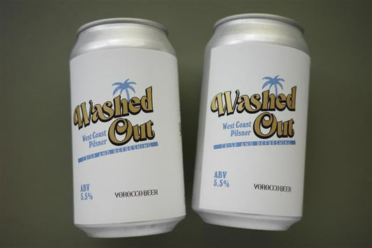 Yorocco Washed Out Can 350ml　ヨロッコ ウォッシュド アウト