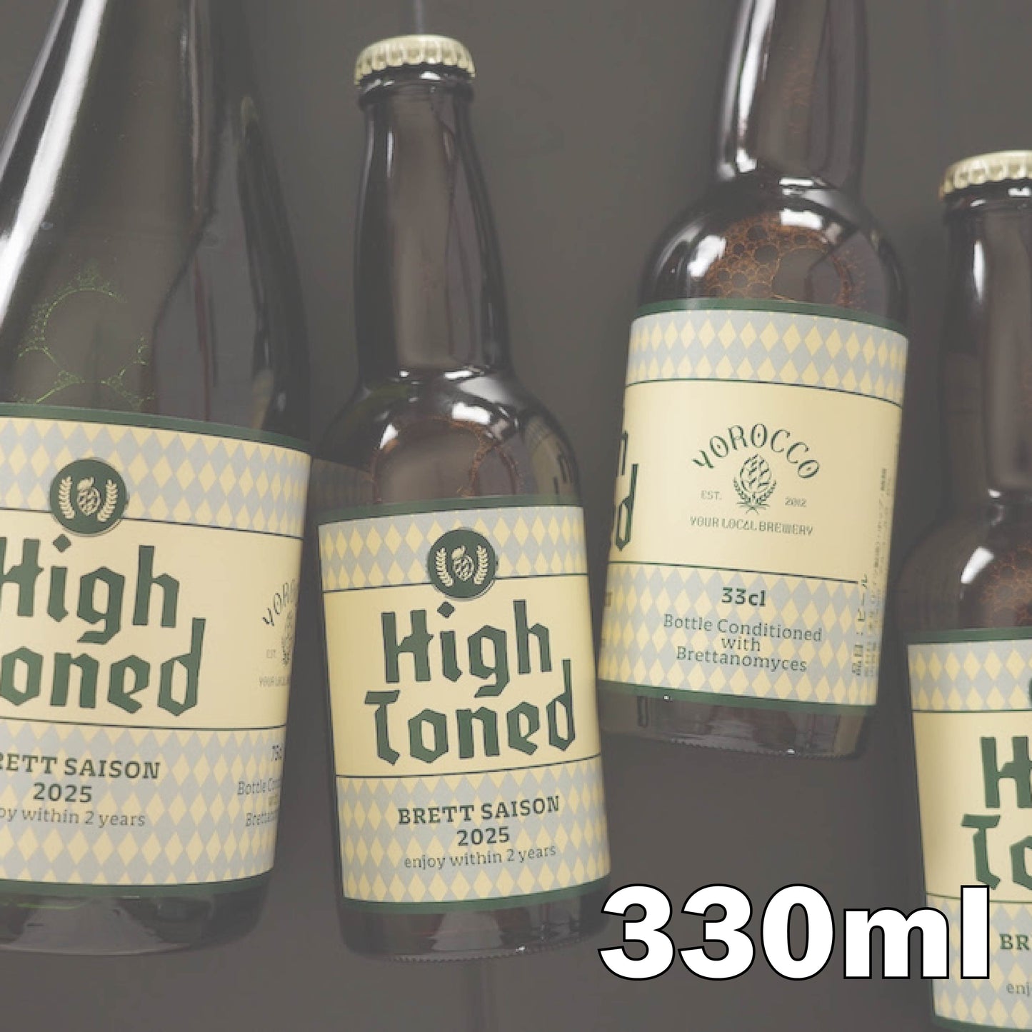 Yorocco High Toned Bottle 330ml　ヨロッコ ハイ トーンド