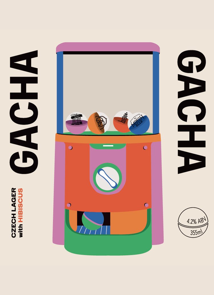 Godspeed Gacha Gacha Can 355ml　ゴッドスピード ガチャガチャ
