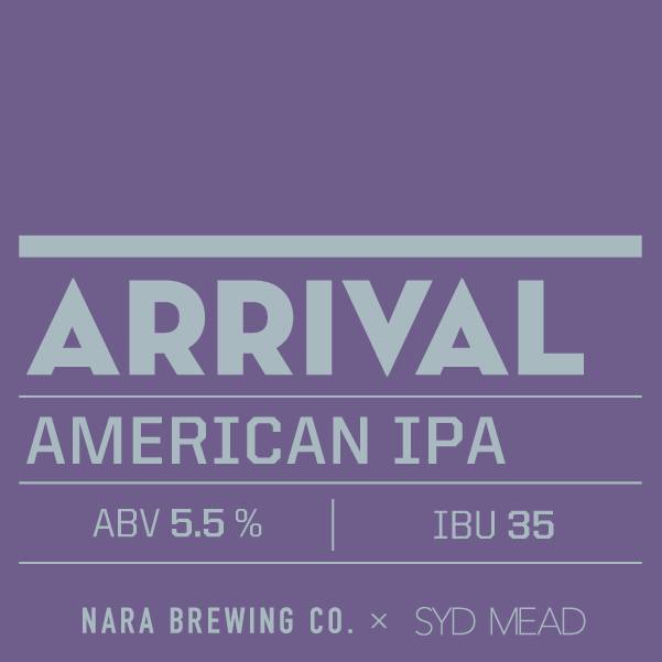 【Syd Meadコラボ】奈良 ARRIVAL Can 350ml　ナラ アライバル　※お一人様２本まで、その他の商品と合わせて合計で4本以上のご購入をお願い致します