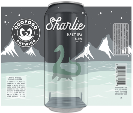 Ogopogo Sharlie Can 473ml　オゴポゴ シャーリー