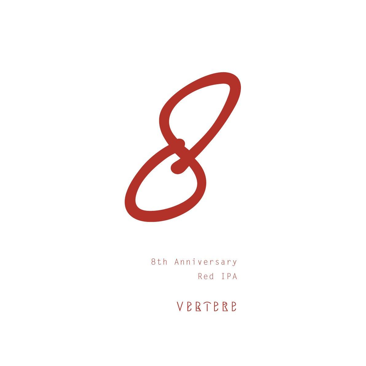 Vertere 8th Anniversary Red IPA Can 500ml　バテレ 8 アニバーサリー レッドIPA　※お一人様１本まで、合計4本以上のご購入をお願い致します。