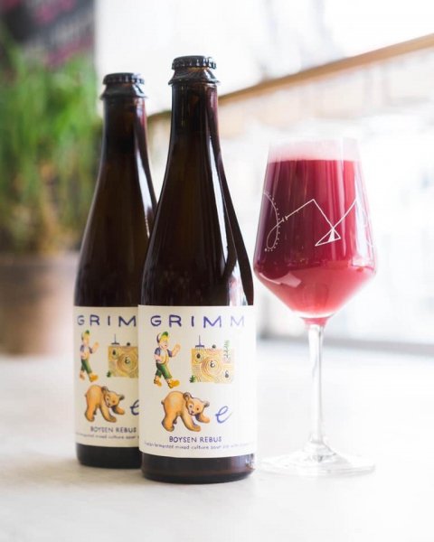 Grimm Boysen Rebus Bottle 500ml　グリム ボイセン リーバス