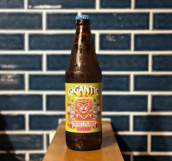 ジャイガンティック プロジェクト ピルスナー  Gigantic Project Pilsner Bottle 500ml
