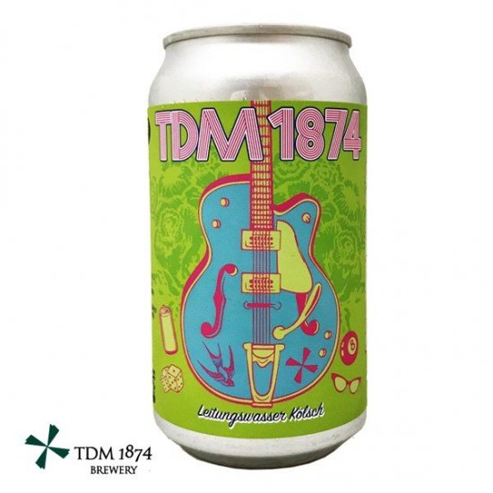 ティーディーエム1874 ライトゥングスヴァッサー ケルシュ  TDM1874 Leitungswassar Kolsch Can 355ml