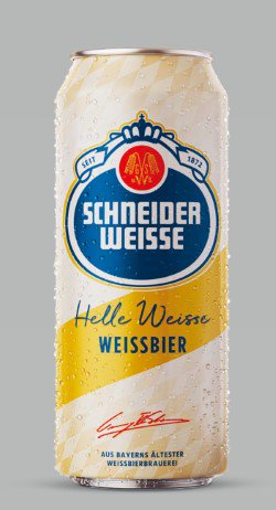 シュナイダー ヴァイセ  タップ-1 ヘレ ヴァイセ   Schneider Weisse Tap-1 Helle Weisse Can 500ml