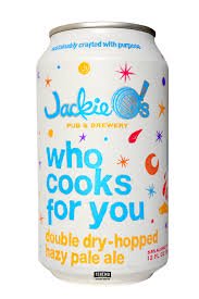 ジャッキー オーズ フー クックス フォー ユー  Jackie O's Who Cooks For You Can 355ml