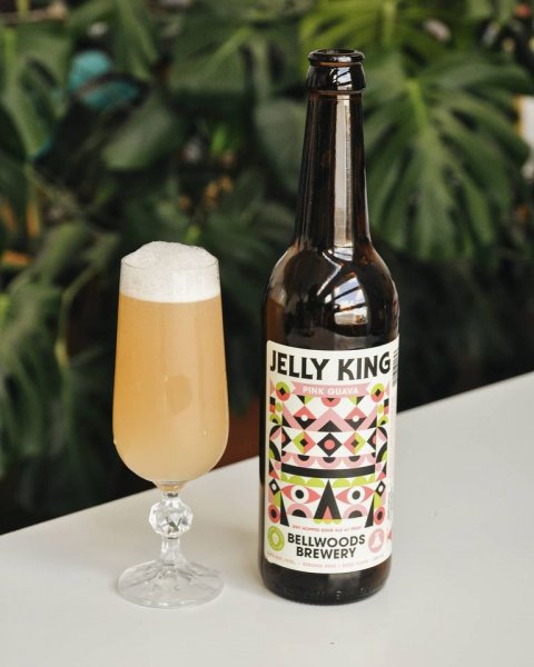 ベルウッズ ジェリー キング ピンク グアバ  Bellwoods Jelly King Pink Guava Bottle 500ml
