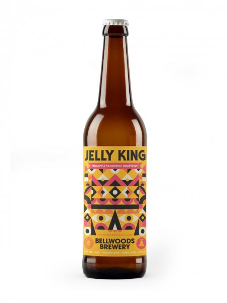 Bellwoods Jelly King Pineapple, Tangerine & Grapefruit Bottle 500ml 　ベルウッズ ジェリーキング パイナップル タンジェリン アンド グレープフルーツ