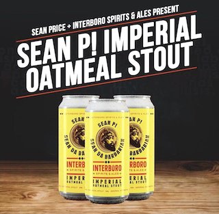 Interboro Sean Da Barbarian Sean P! Imperial Oatmeal Stout Can 473ml　インターボロ