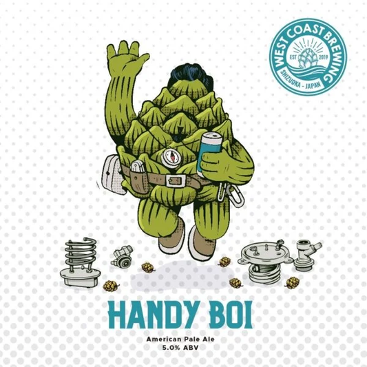 West Coast Handy Boi Can 500ml　ウェストコースト ハンディボウイ