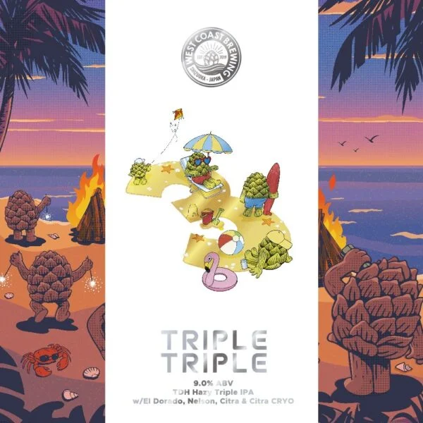 West Coast Triple Triple Can 500ml
