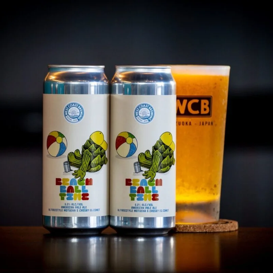 West Coast Beach Ball Time Can 500ml　ウェストコースト ビーチボールタイム