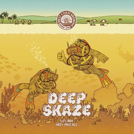 West Coast Deep Skaze Can 500ml　ウェスト コースト ディープ スケイズ